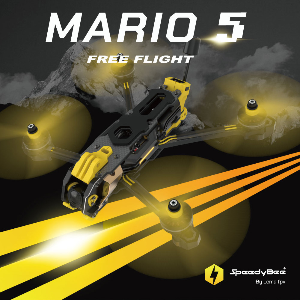 SpeedyBee Mario 5-frame 5-inch - Radiomaster Ranger 2.4Ghz Elrs Module recensie en prijs